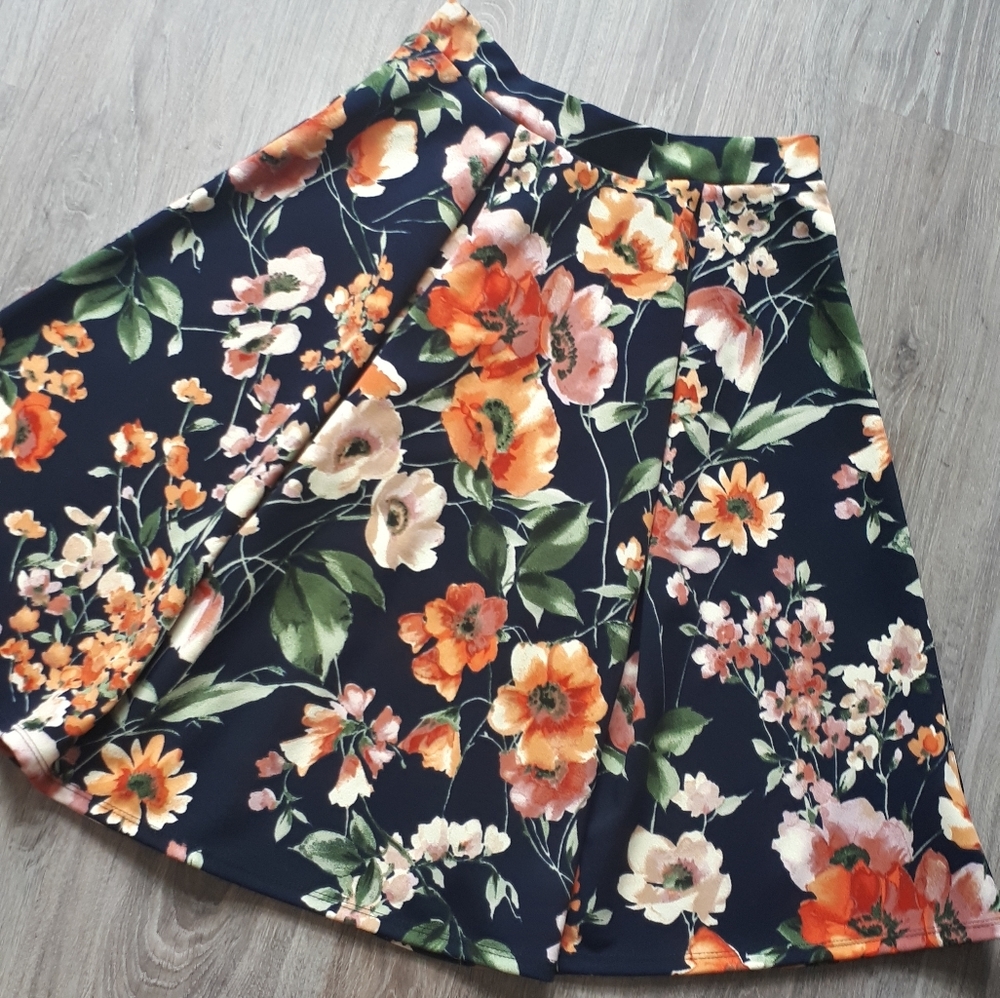 Floral skirt